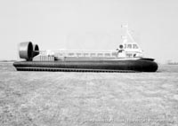 AP1-88 hovercraft during trial flights